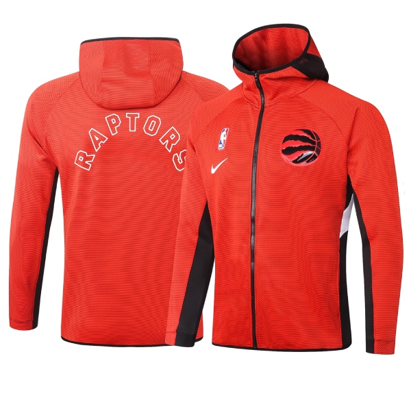 Veste zippé à capuche Toronto Raptors - Red - Cliquez sur l'image pour la fermer